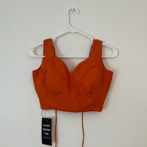 Kalki Wedding Lehenga Set Orange